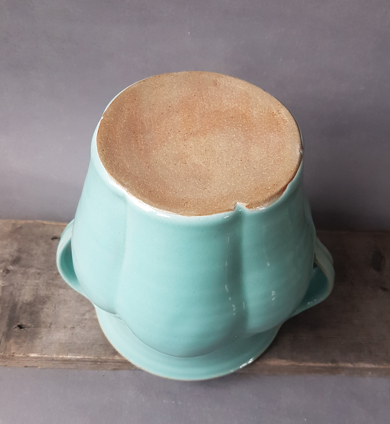 Tulip jar with handles - 8