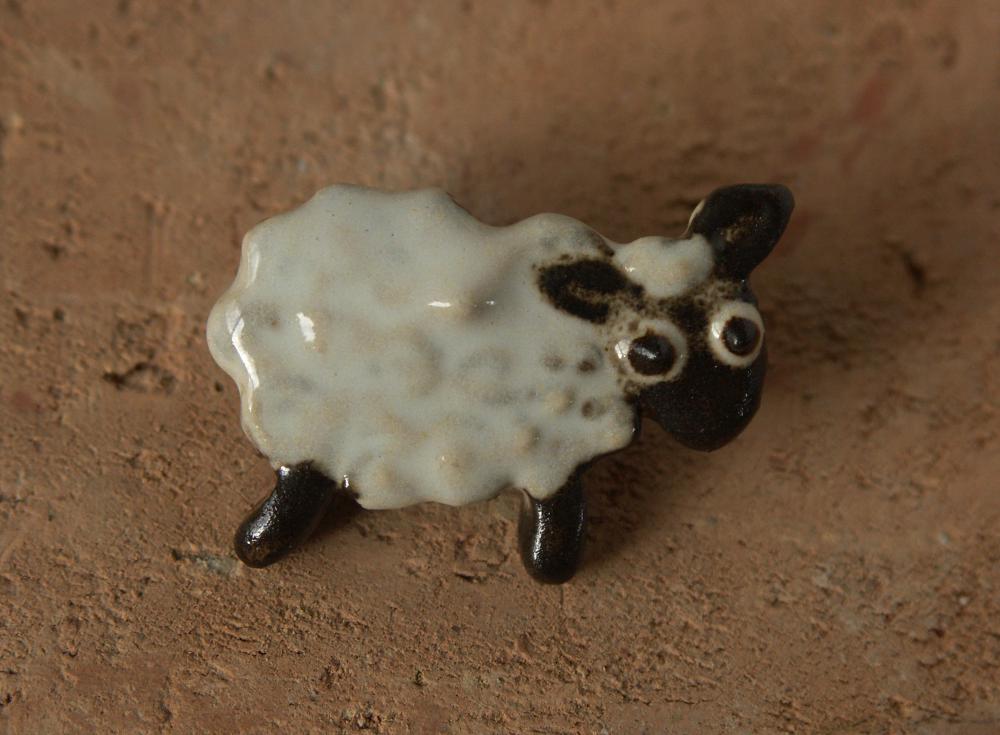 Sheep brooch