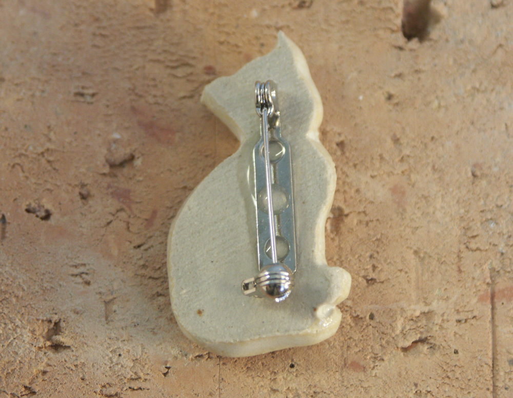 Cat brooch - 5