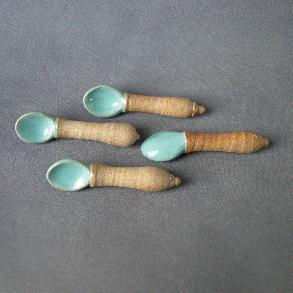small ceramic spoon