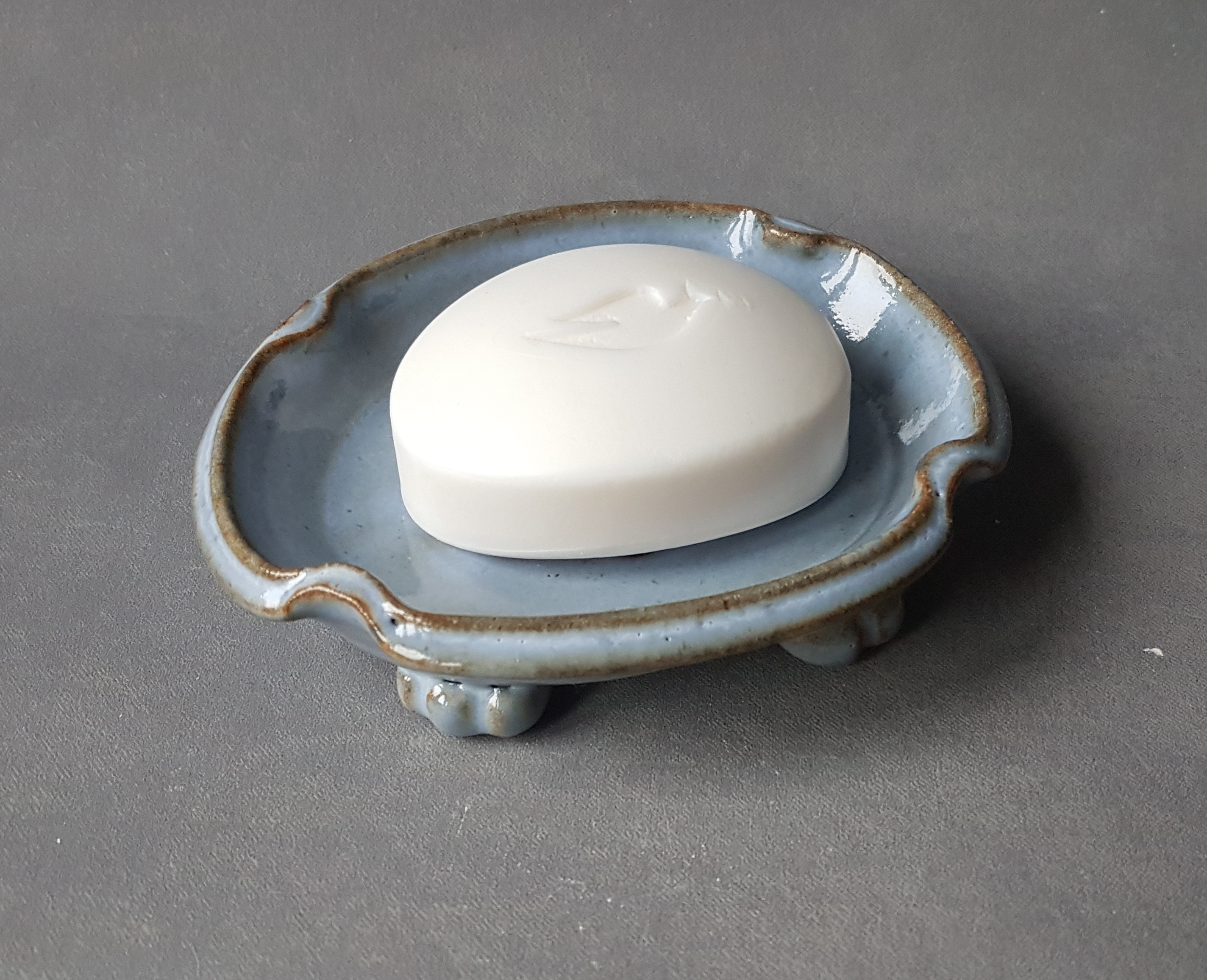 Soapdish oval with paws - 6
