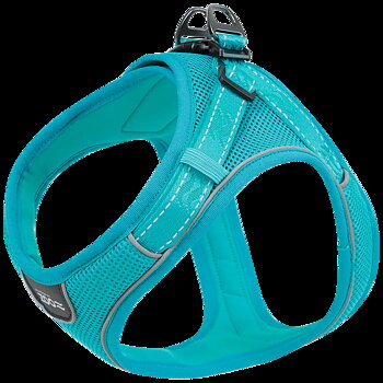 Selected by ZOO Harness Rufus Soft adjustable, Turquoise - Various sizes