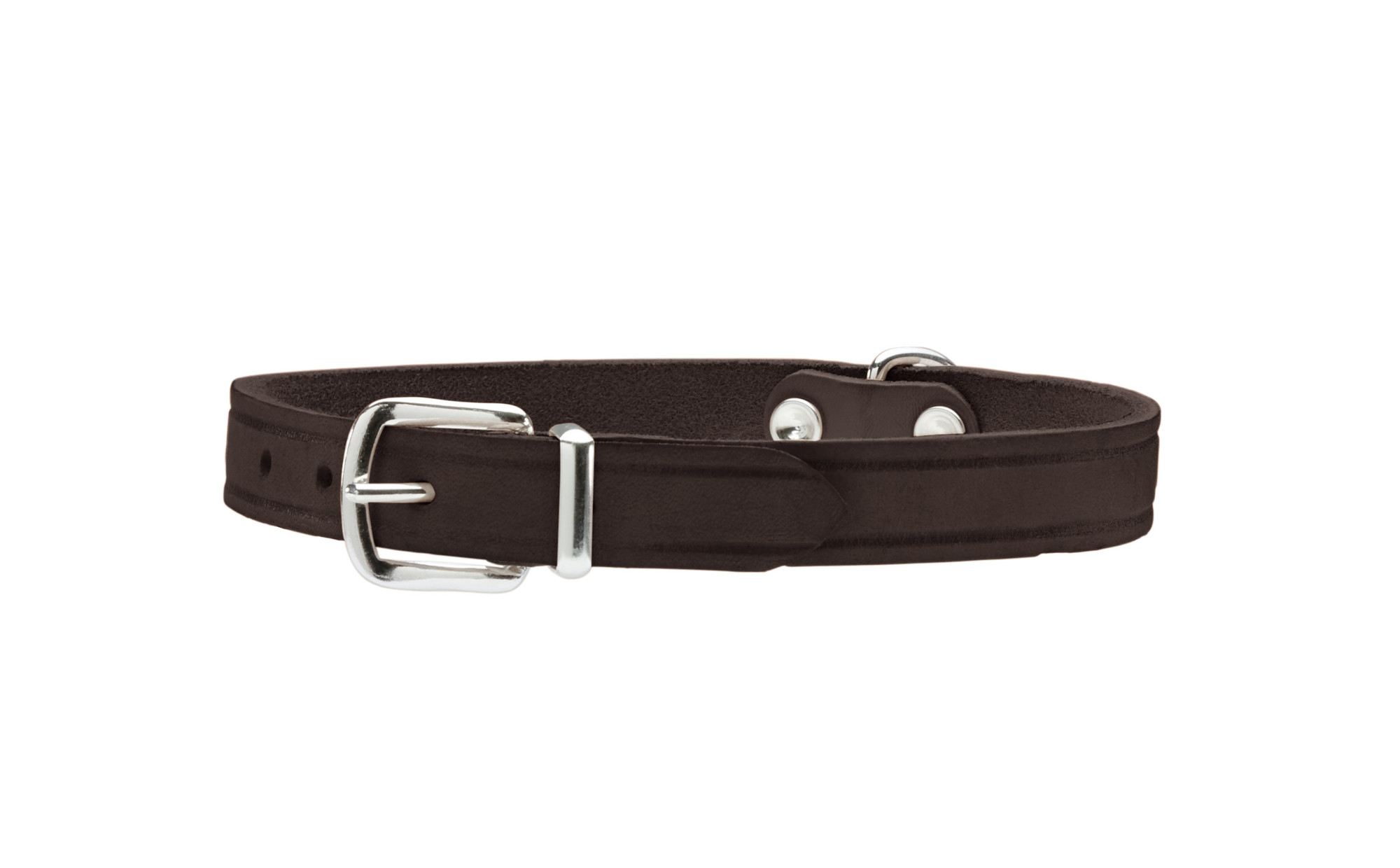 HUNTER Aalborg halsband mörkbrun