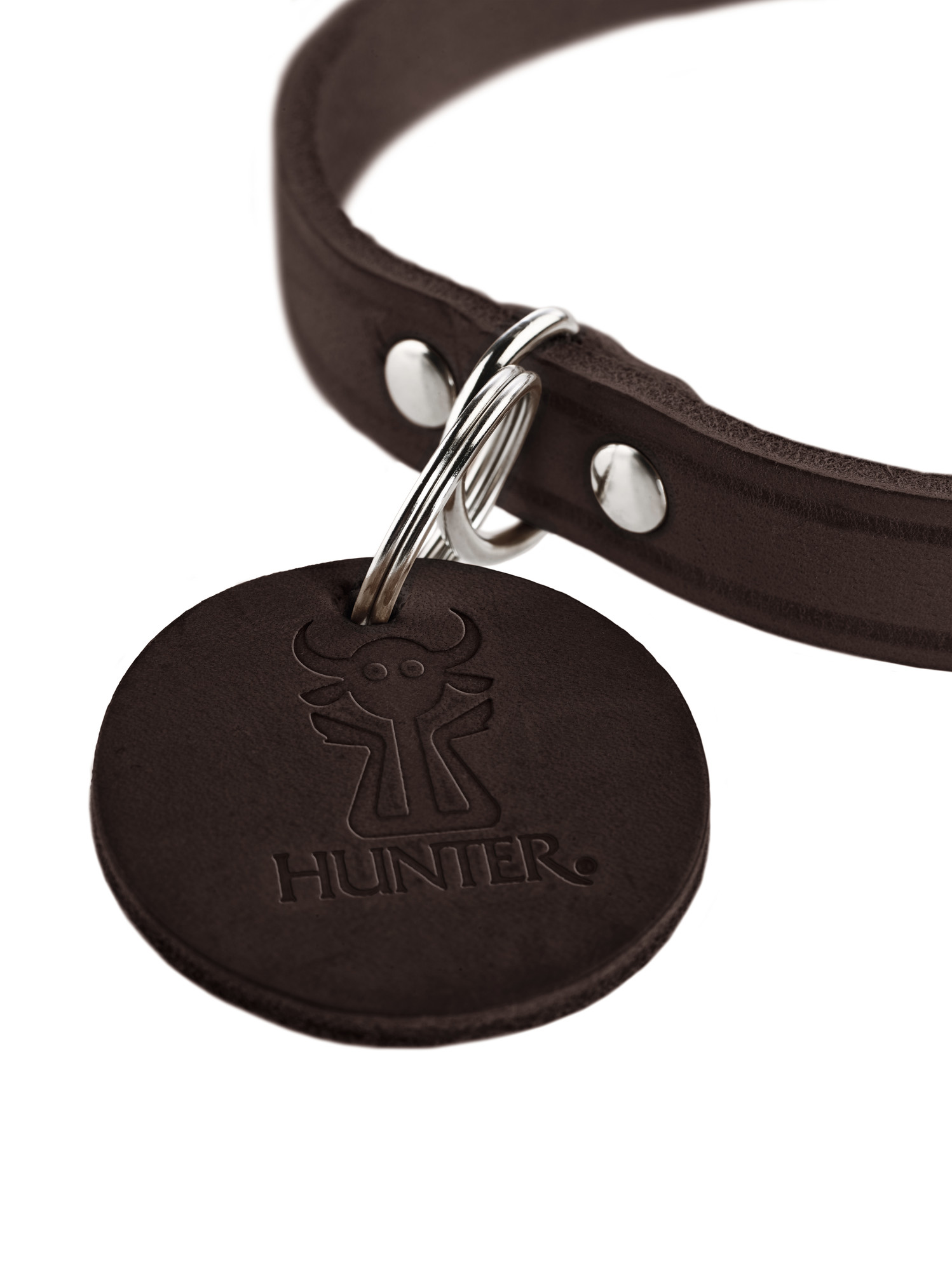 HUNTER Aalborg halsband mörkbrun - 3