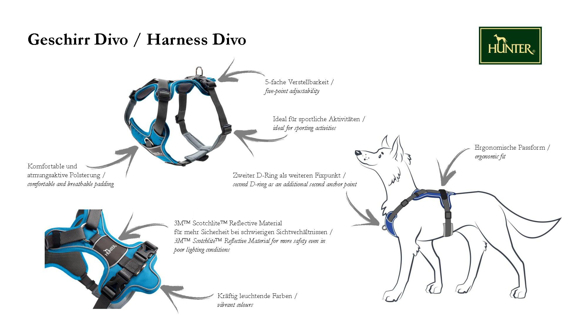 HUNTER Divo sele grön/grå - 7