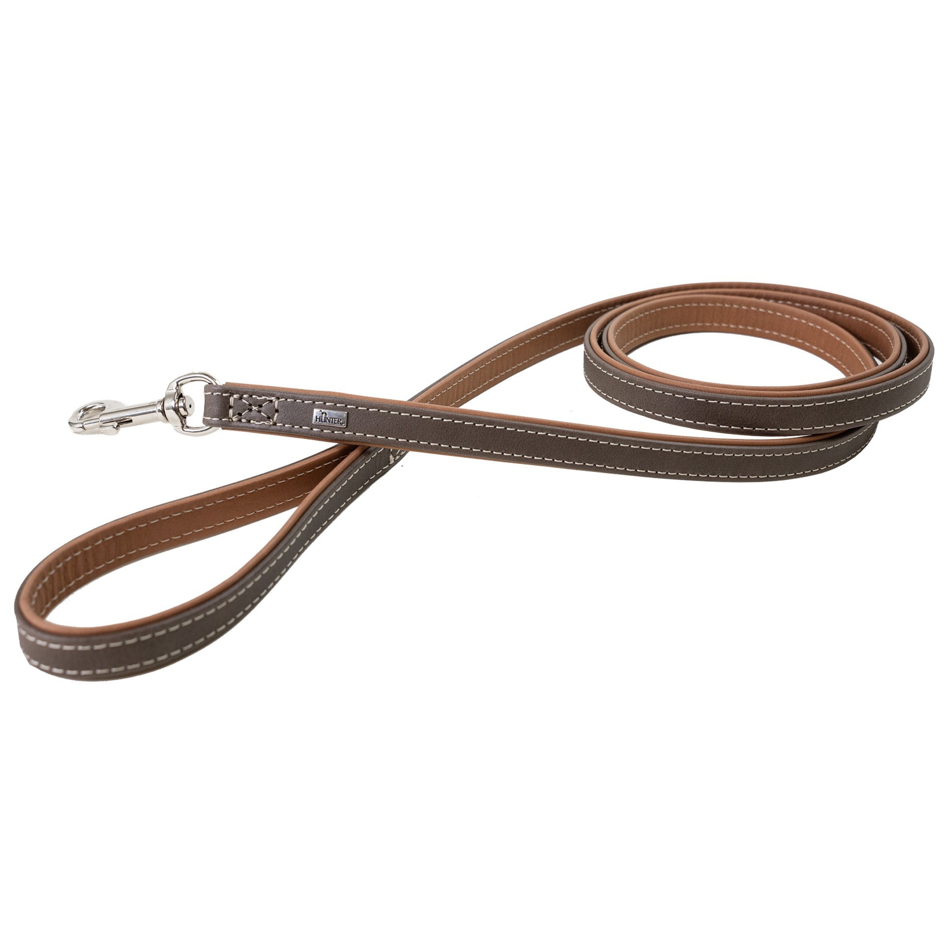 HUNTER Porto koppel 180cm mörkbrun/cognac