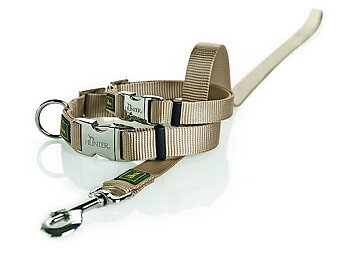 HUNTER Vario Basic Alu-Strong halsband beige