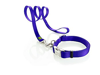 HUNTER Vario Basic Alu-Strong halsband lila