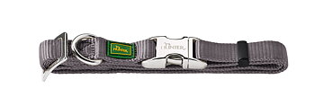 HUNTER Vario Basic Alu-Strong halsband grå