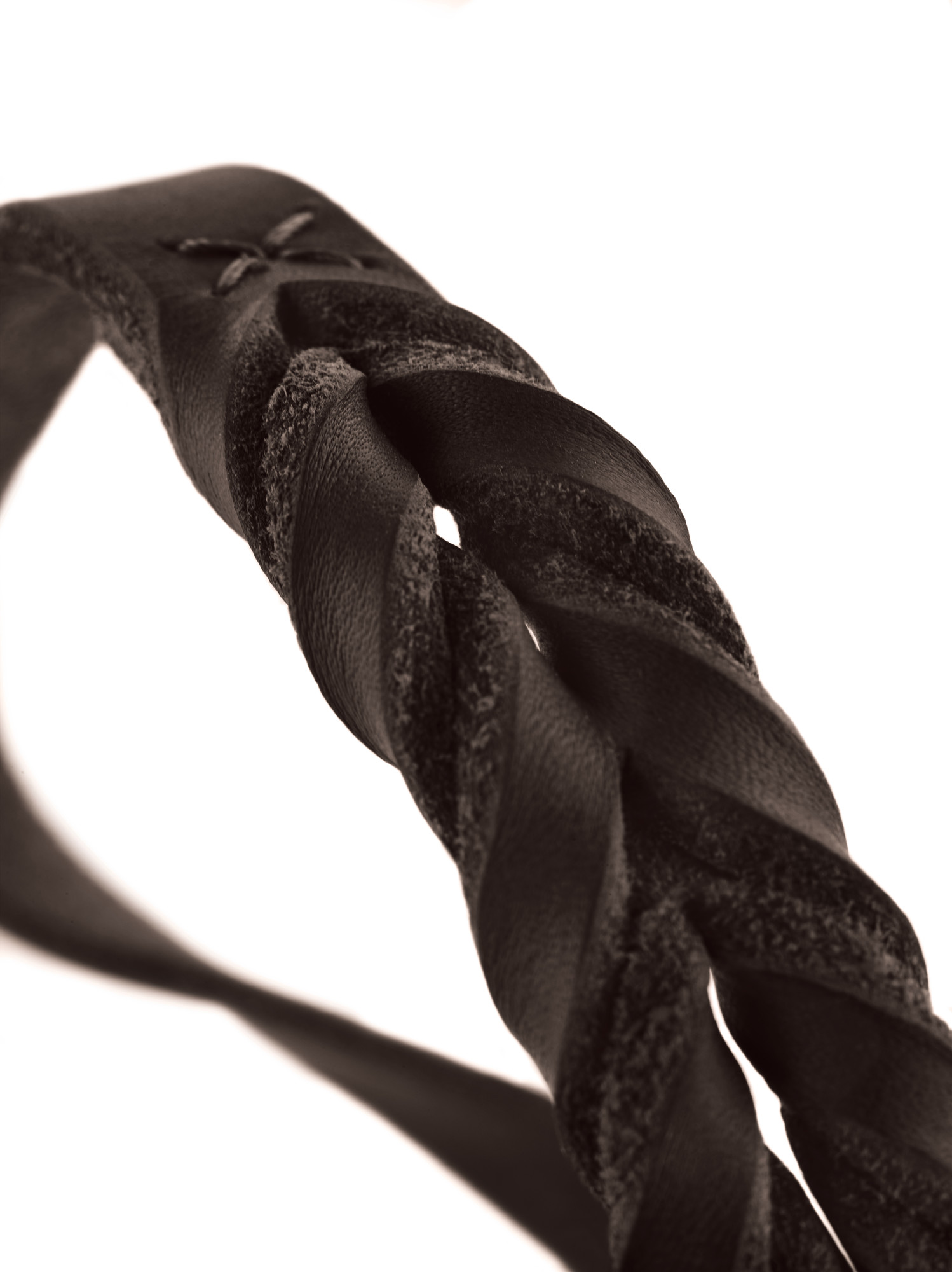 HUNTER Solid Education halsband halvstryp mörkbrun - 3