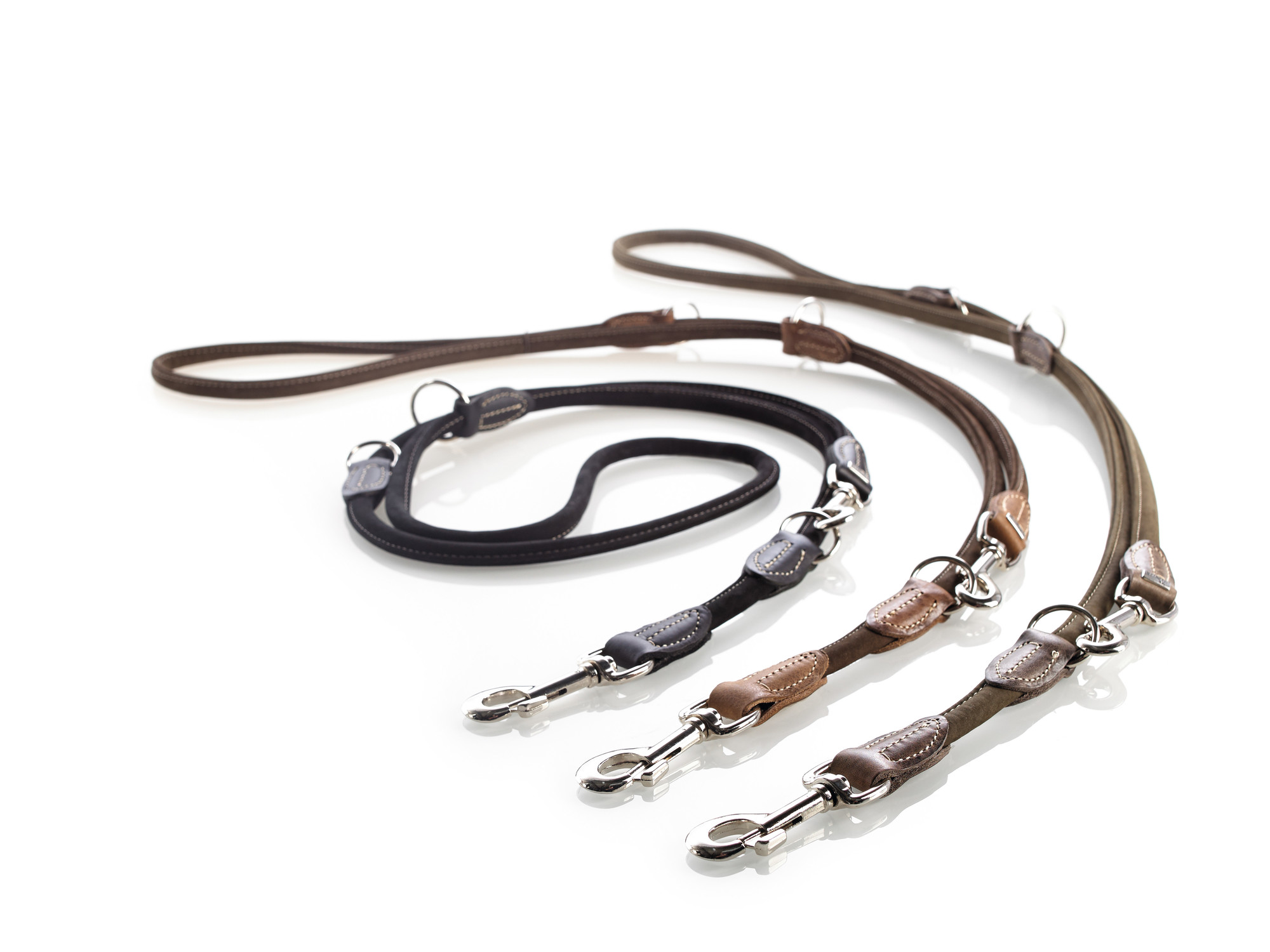HUNTER Round & Soft Hunting koppel svart - 2