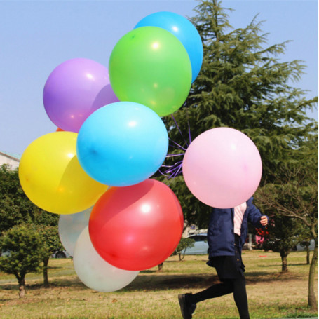 JÄTTEBALLONGER 90 CM GRÖNA - 2P - 2