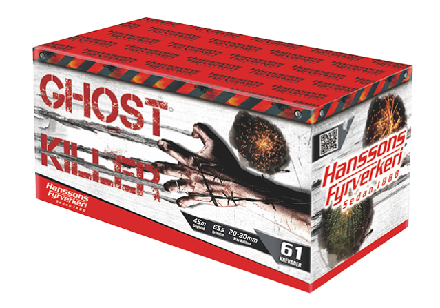 Ghost Killer Fyrverkeritårta