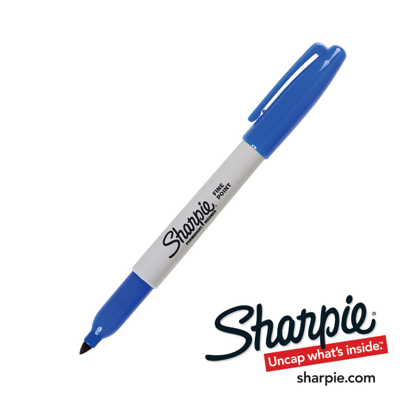 Sharpie Fine Point Blå