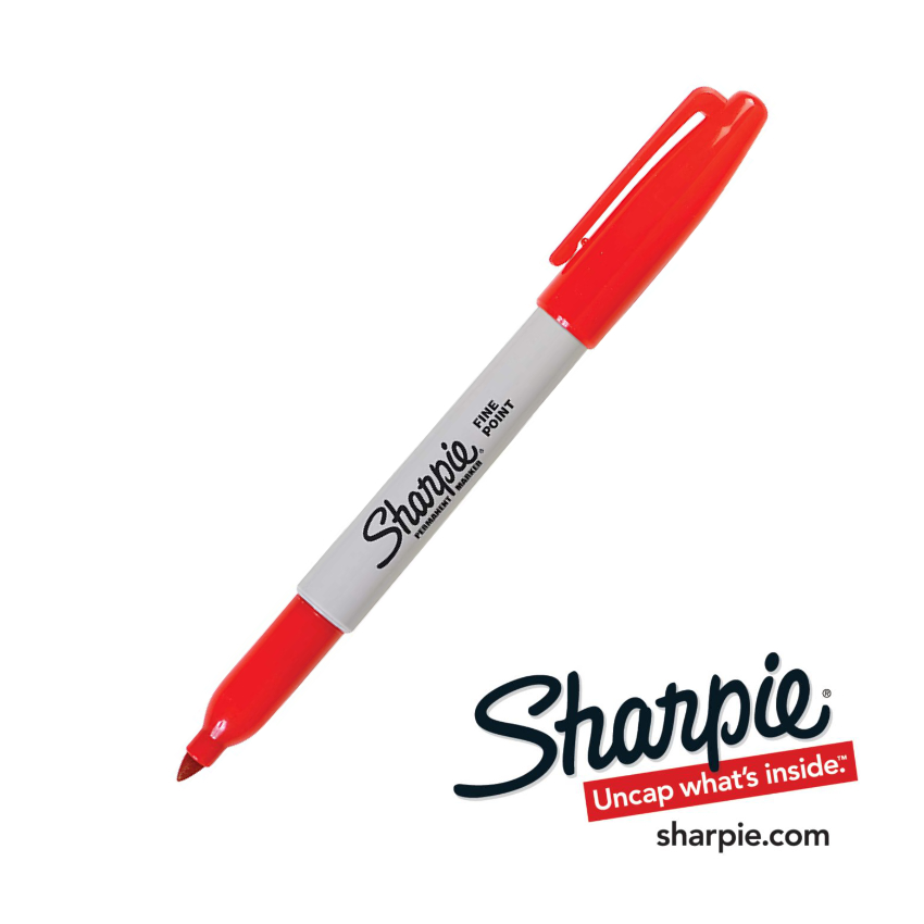 Sharpie Fine Point Röd