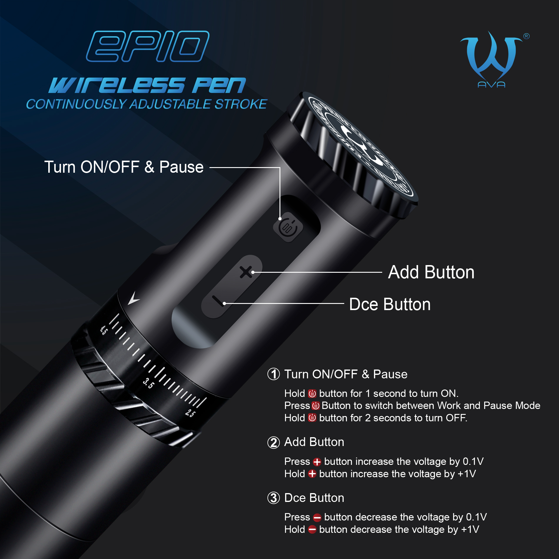 AVA EP10 WIRELESS PEN - 9
