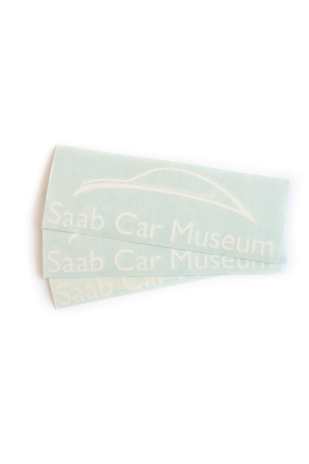 Saab Car Museum Logo dekal VIT - 2