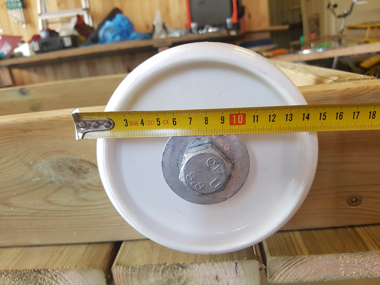 Landgångshjul till brygga
