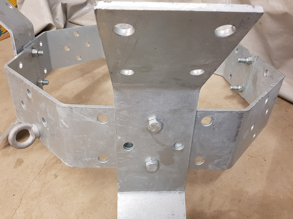72kg Ringankare för fixering av brygga - 3