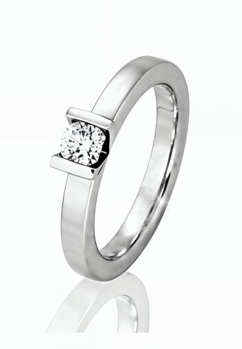 Solitaire ring 021 R&V