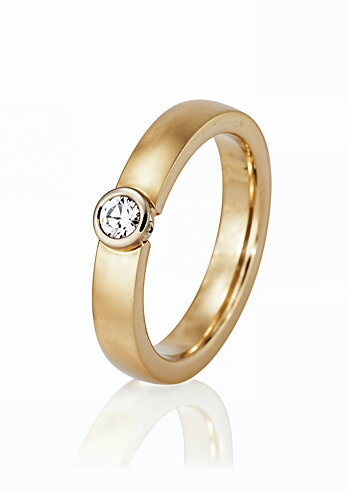 Solitaire ring 013 R&V
