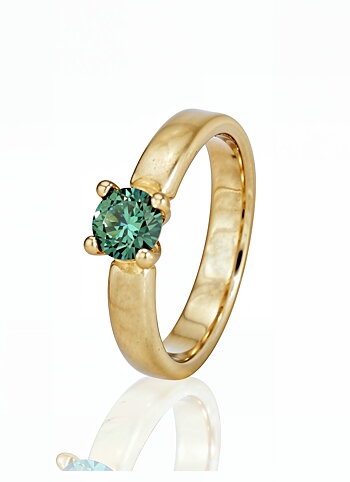 Solitaire ring 019 R&V