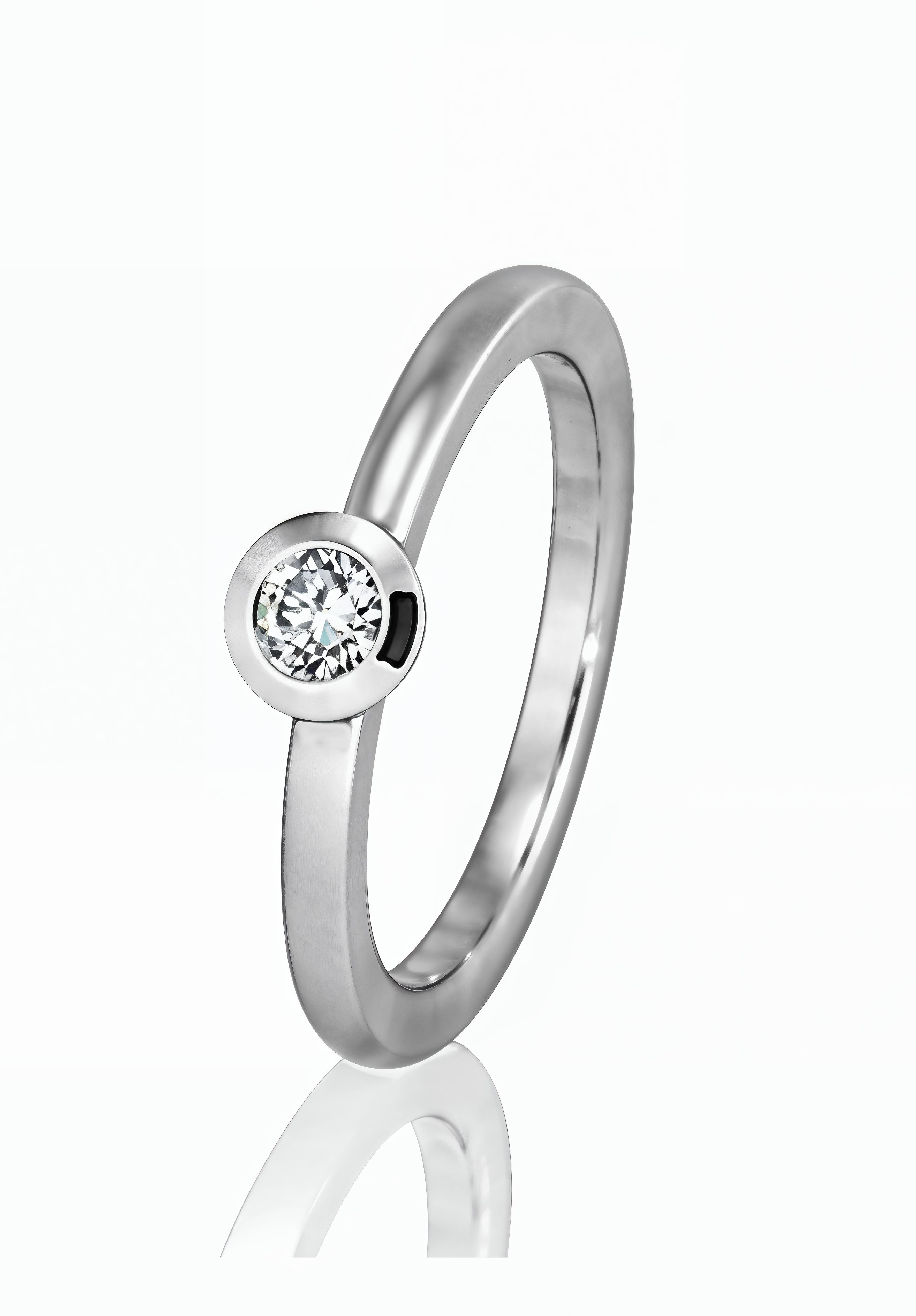 Solitaire ring 006 R&V