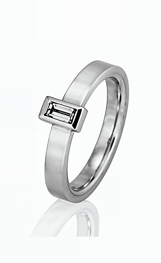 Solitaire ring 008 R&V