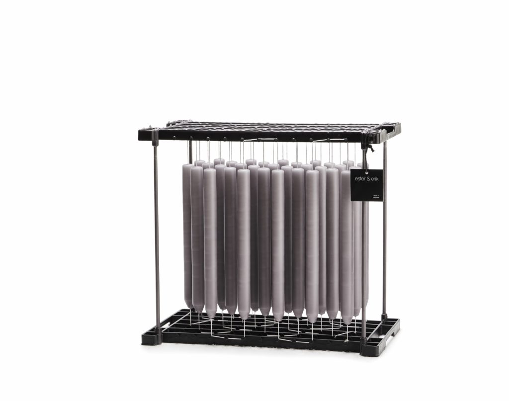 Ester & Erik cylinderformat ljus 35 cm GIFTSETTER