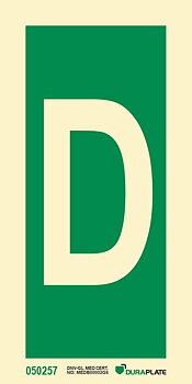 IMO sign "D" - IMPA 33.4213