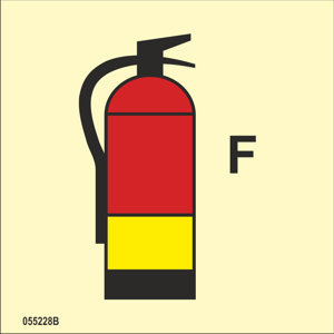 ISO 17631 Fire Control sign "Foam fire extinguisher" - IMPA 33.6849