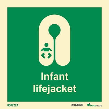 IMO sign "Infant lifejacket" - IMPA 33.4142