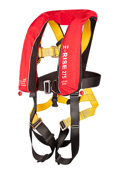 Mullion Hi-Rise + Fall Arrest Harness life jacket 275N SOLAS - Ultrafit