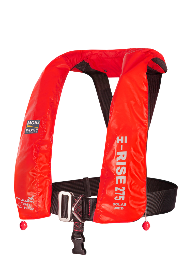 SOLAS-flytväst Mullion Hi-Rise 275N Wipe Clean med MOB2 - Ultrafit