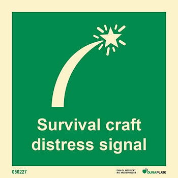 IMO sign "Survival craft distress signal" - IMPA 33.4116