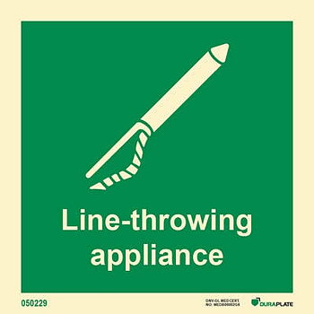 IMO sign "Line throwing appliance" - IMPA 33.4118