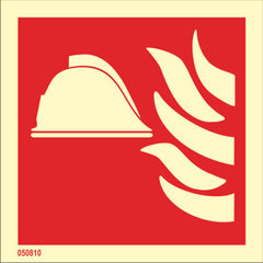 Fire sign "Fire point" - IMPA 33.6103