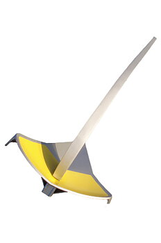 Spade ankare modell A (aluminium)