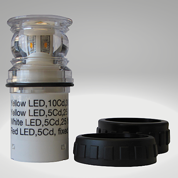 Daniamant ML El Unit White LED 25 flash 0,5 sec/1,9 sec, 5 Cd