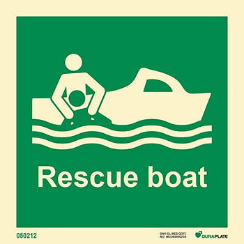 IMO sign "Rescue boat" - IMPA 33.4101
