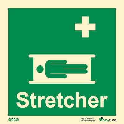 IMO sign "Stretcher" - IMPA 33.4121