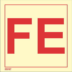 IMO A.654(16) Fire Control sign "Locker with fireman's equipment" - IMPA 33.6067