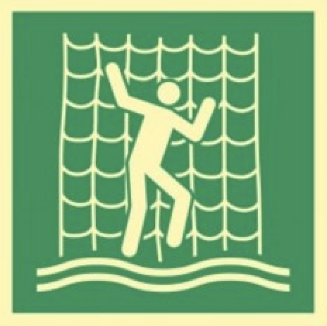 IMO sign "Klätternät" - IMPA 33.4989
