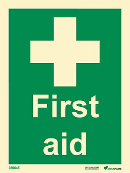 IMO sign "First aid" - IMPA 33.4170