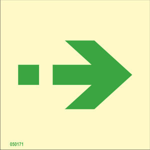 IMO A.654(16) Fire Control sign "Secondary means of escape" - IMPA 33.6071
