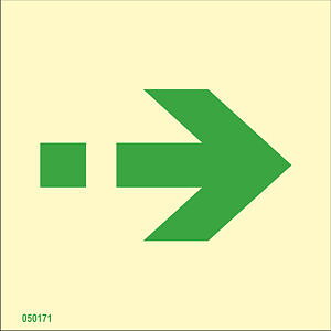 IMO A.654(16) Fire Control sign "Secondary means of escape" - IMPA 33.6071