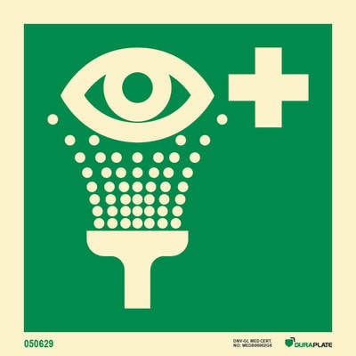 IMO sign "Emergency eye wash" - IMPA 33.4152