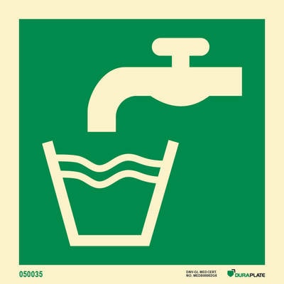 IMO sign "Drinking water" - IMPA 33.4198