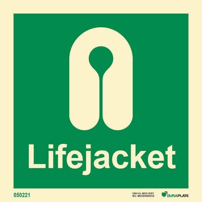 IMO sign "Lifejacket" - IMPA 33.4110