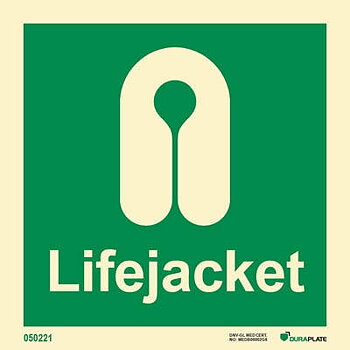 IMO sign "Lifejacket" - IMPA 33.4110